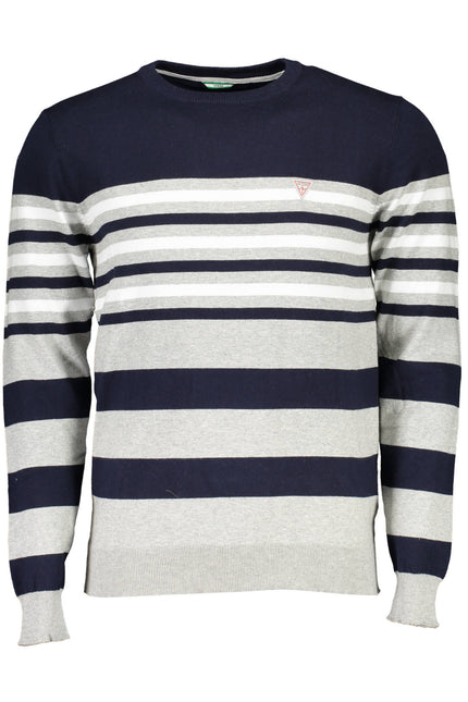 GUESS JEANS MEN'S BLUE SWEATER-GUESS JEANS-Urbanheer