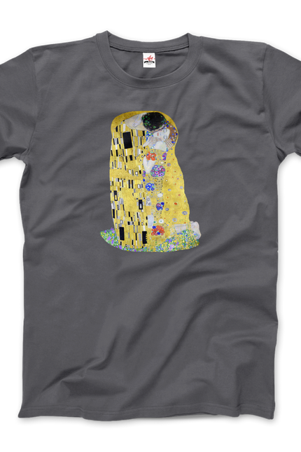Gustav Klimt The Kiss (Or The Lovers), 1908 Artwork T-Shirt