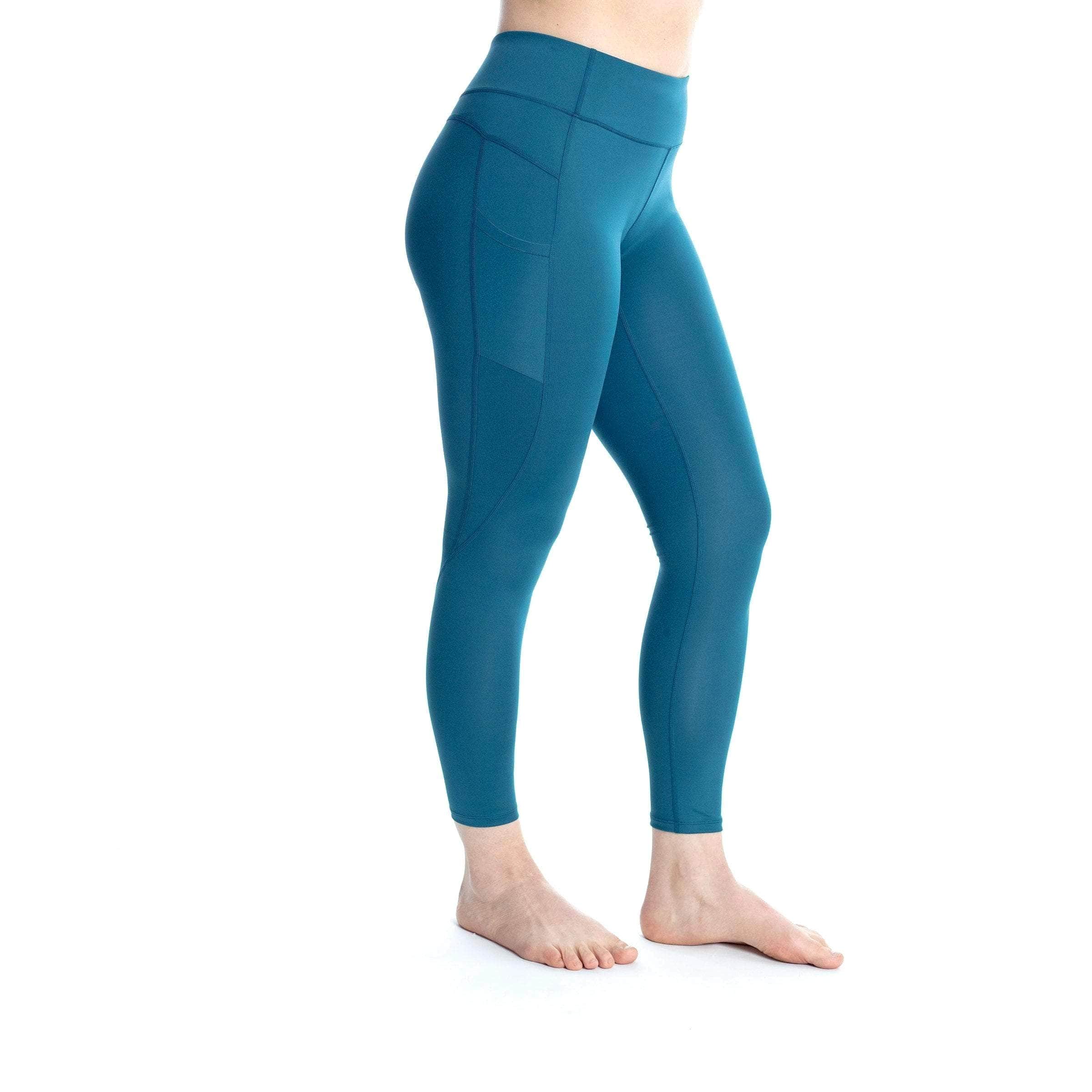 Mid-Rise Wi-Thi 7/8 (Pockets) – Keepin' It Teal-Bottoms-Handful-XS-Keepin' It Teal-Urbanheer