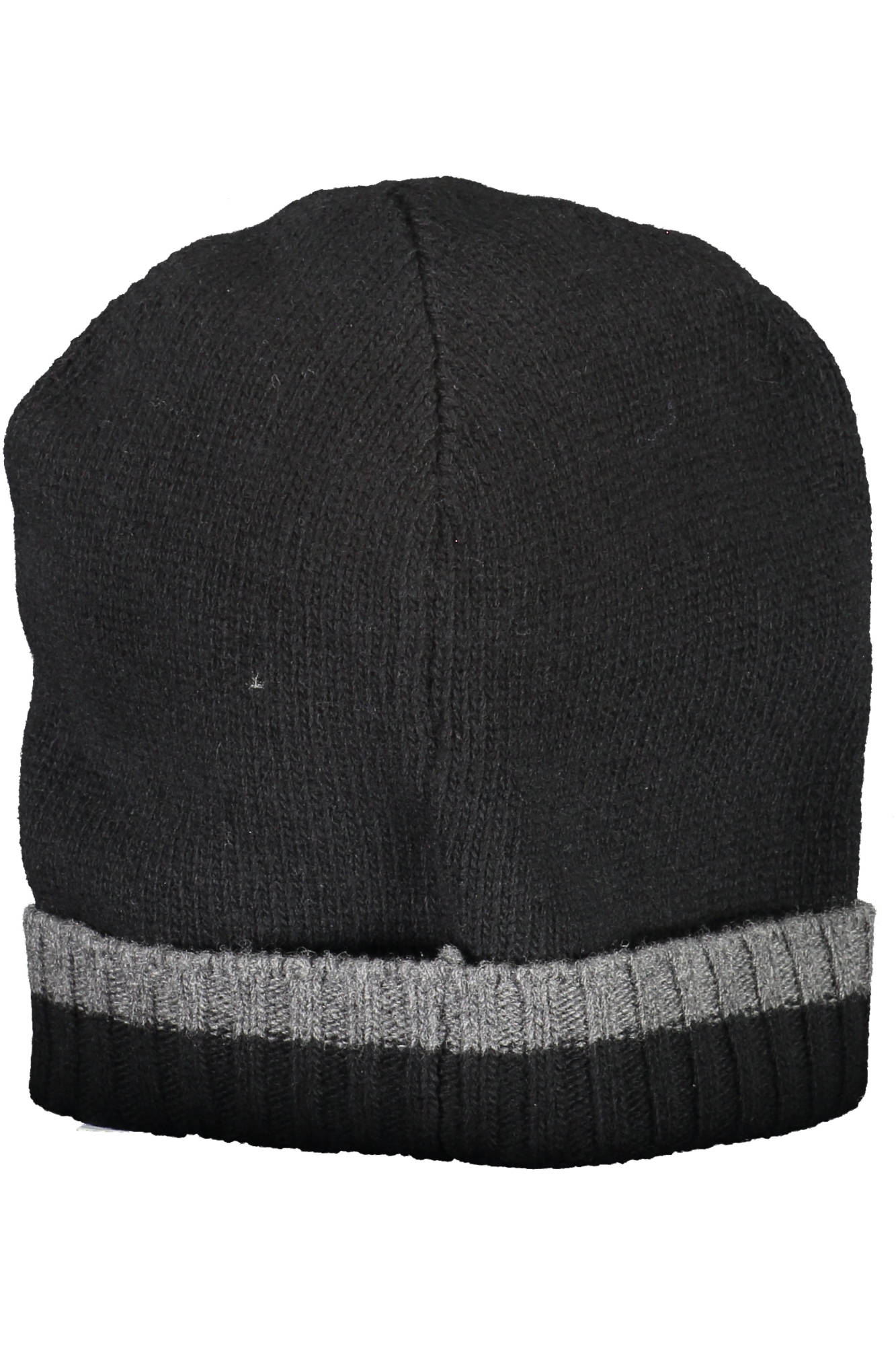 Harmont & Blaine Black Men'S Beanie-Clothing - Men-HARMONT &amp; BLAINE-BLACK-UNI-Urbanheer