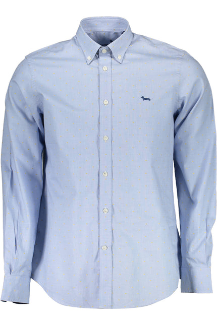Harmont & Blaine Men'S Long Sleeve Shirt Light Blue-Camicie-HARMONT &amp; BLAINE-Urbanheer