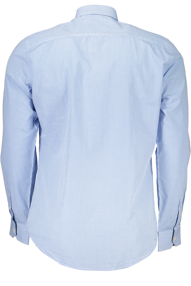Harmont & Blaine Men'S Blue Long Sleeve Shirt-HARMONT &amp; BLAINE-Urbanheer