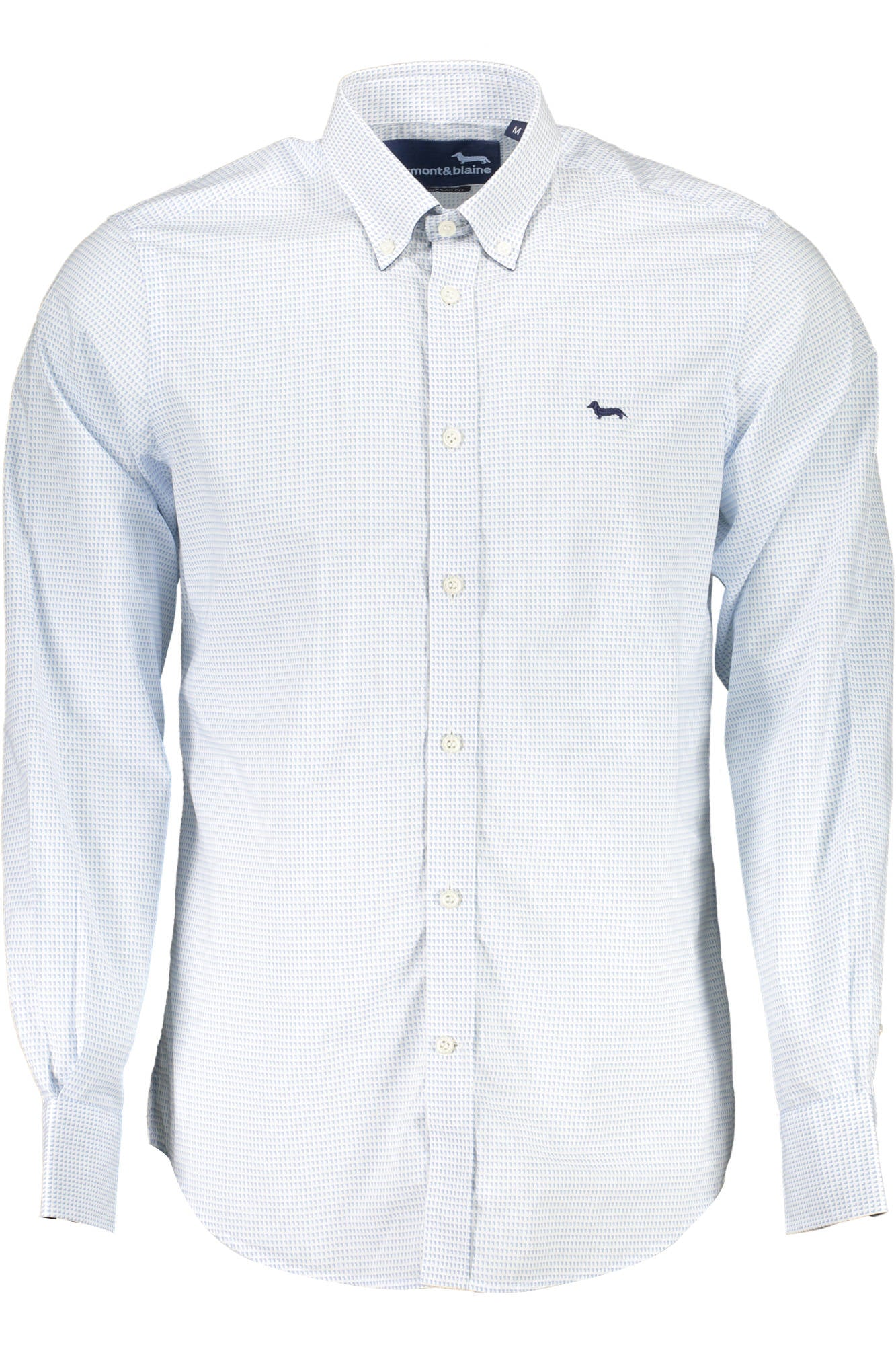 Harmont & Blaine Men'S Long Sleeve Shirt White-HARMONT &amp; BLAINE-WHITE-S-Urbanheer