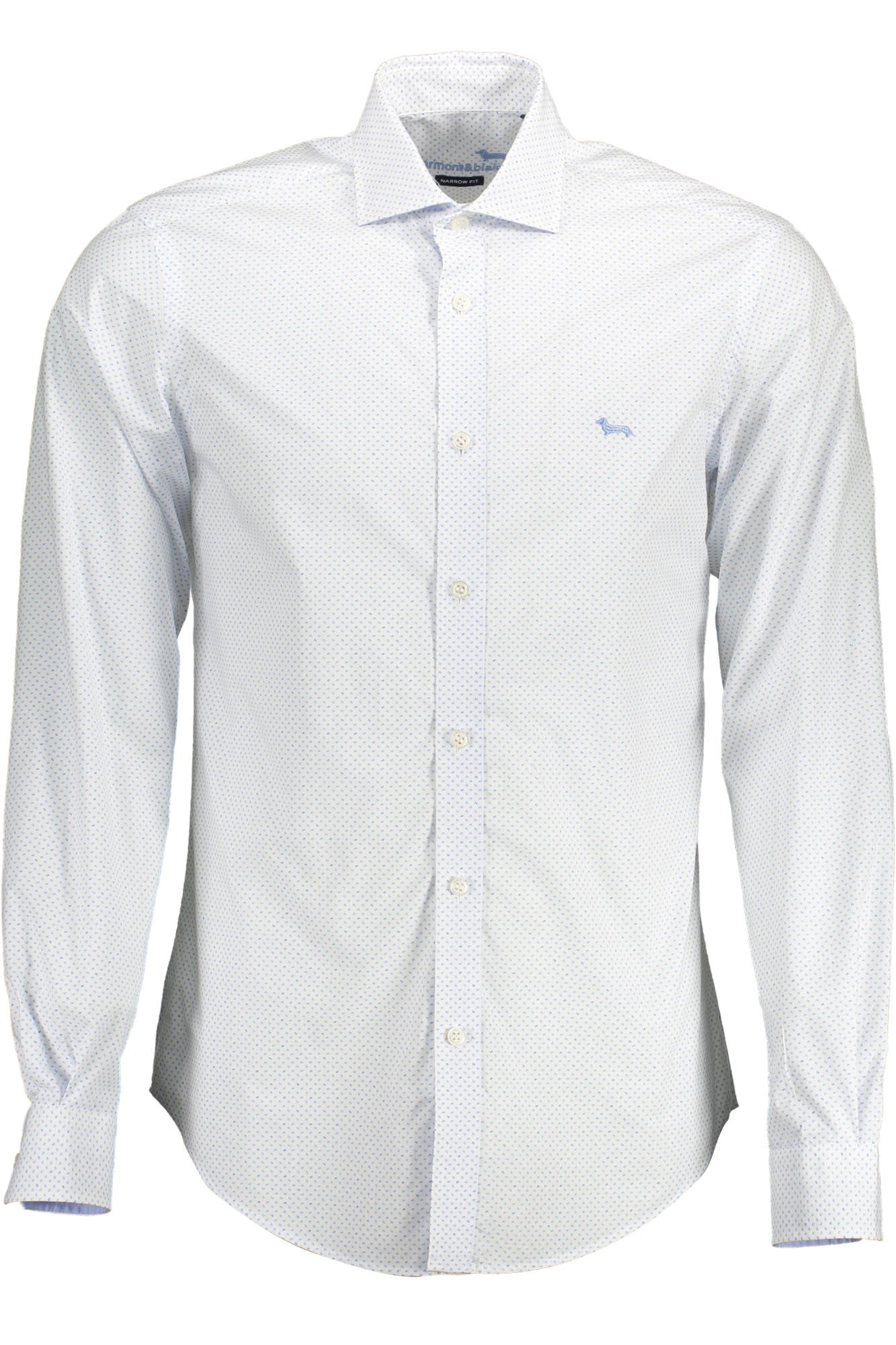 HARMONT & BLAINE MEN'S LONG SLEEVE SHIRT WHITE-HARMONT &amp; BLAINE-WHITE-XL-Urbanheer
