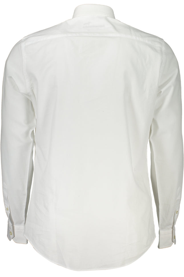 Harmont & Blaine Men'S White Long Sleeve Shirt-Clothing - Men-HARMONT &amp; BLAINE-Urbanheer