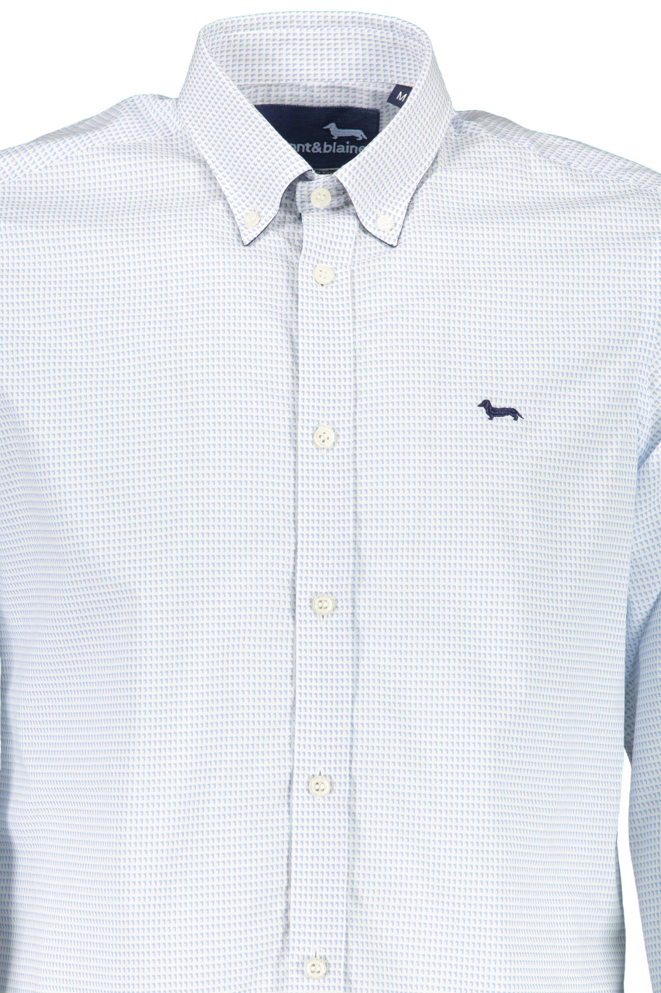 Harmont & Blaine Men'S Long Sleeve Shirt White-HARMONT &amp; BLAINE-WHITE-S-Urbanheer