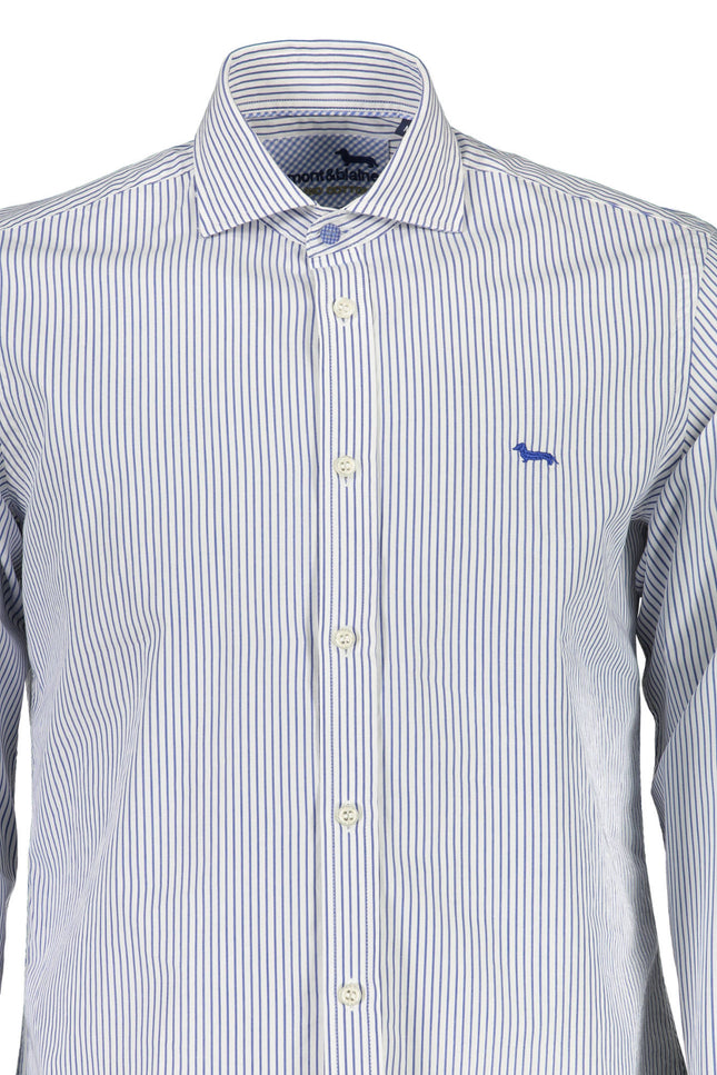 Harmont & Blaine Men'S Long Sleeve Shirt White-Camicie-HARMONT &amp; BLAINE-Urbanheer