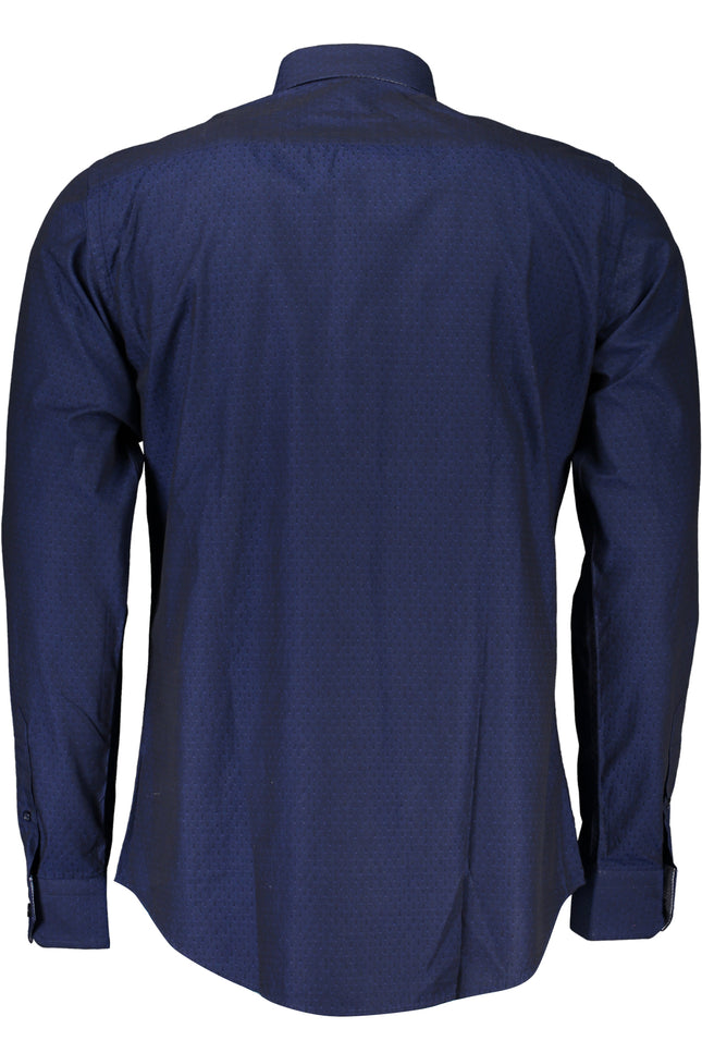 Harmont & Blaine Men'S Long Sleeve Shirt Blue-Clothing - Men-HARMONT &amp; BLAINE-Urbanheer