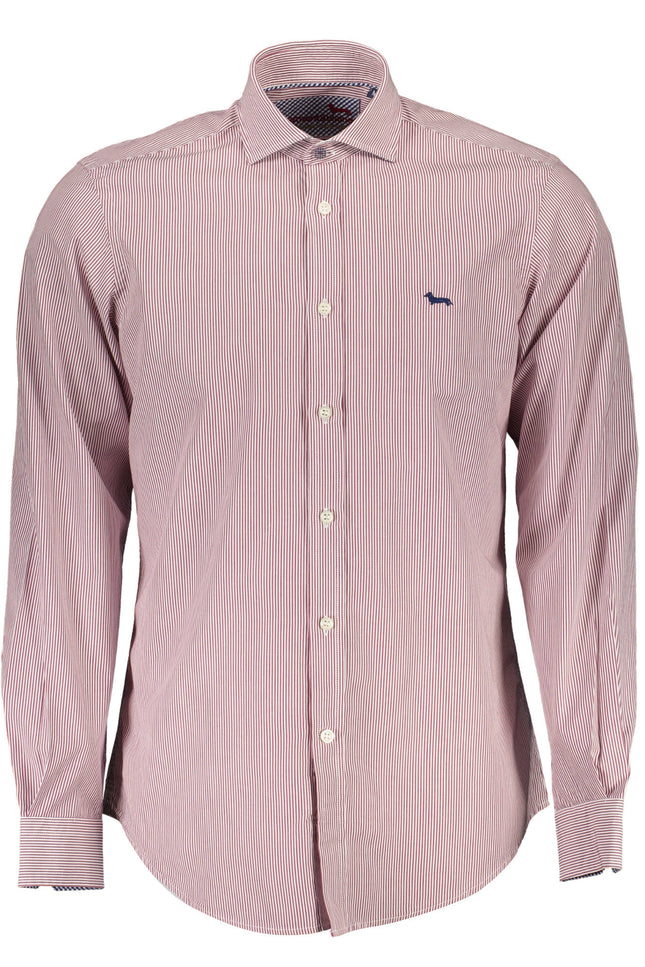 Harmont & Blaine Men'S Long Sleeve Shirt Purple-HARMONT &amp; BLAINE-Urbanheer
