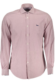 Harmont & Blaine Men'S Long Sleeve Shirt Purple-HARMONT &amp; BLAINE-VIOLET-S-Urbanheer
