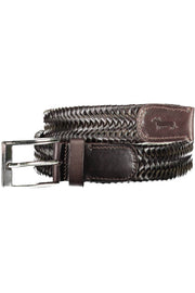 HARMONT & BLAINE BROWN MEN'S LEATHER BELT-Clothing - Men-HARMONT &amp; BLAINE-BROWN-46-Urbanheer
