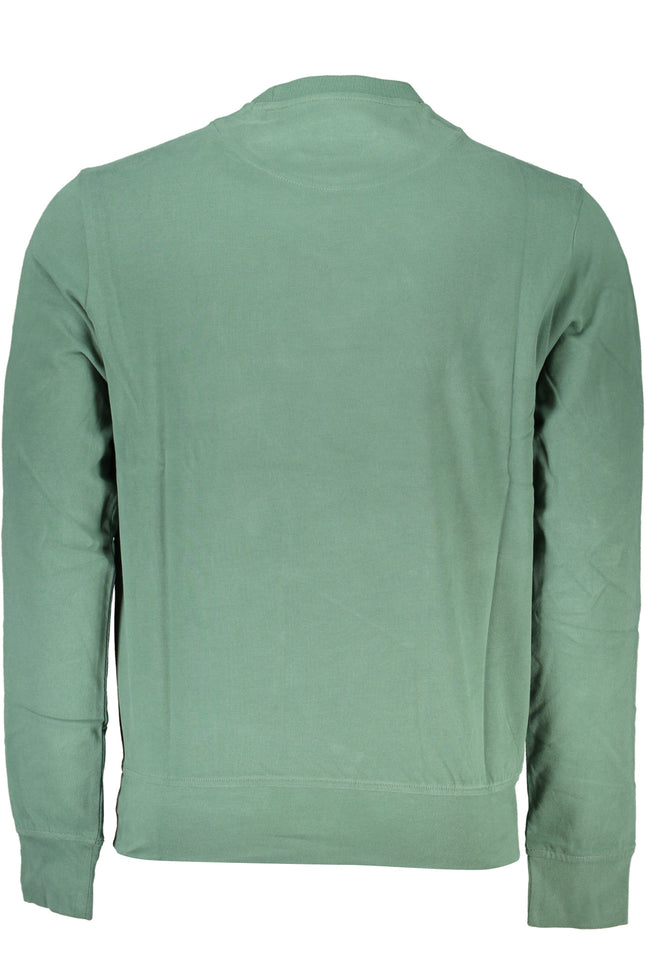 Harmont & Blaine Green Men'S Zipless Sweatshirt-Clothing - Men-HARMONT &amp; BLAINE-Urbanheer