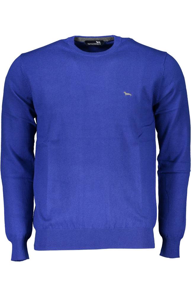 Harmont & Blaine Men'S Blue Sweater-Clothing - Men-HARMONT &amp; BLAINE-Urbanheer