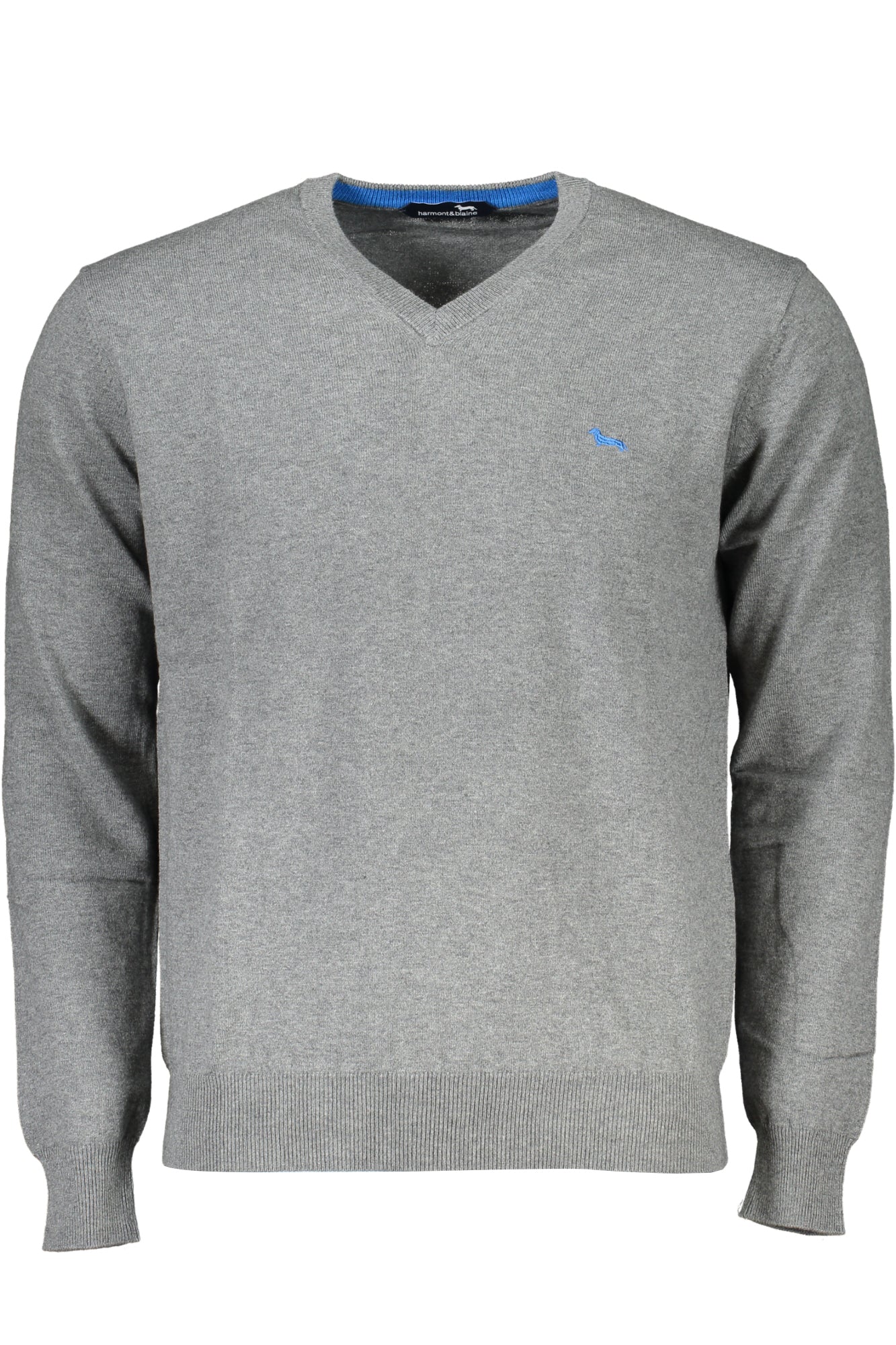 Harmont & Blaine Men'S Gray Sweater-Maglie-HARMONT &amp; BLAINE-GREY-L-Urbanheer