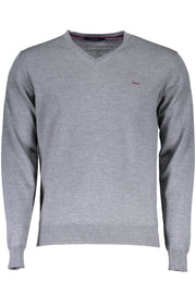 HARMONT & BLAINE MEN'S GRAY SWEATER-Clothing - Men-HARMONT &amp; BLAINE-GREY-XL-Urbanheer