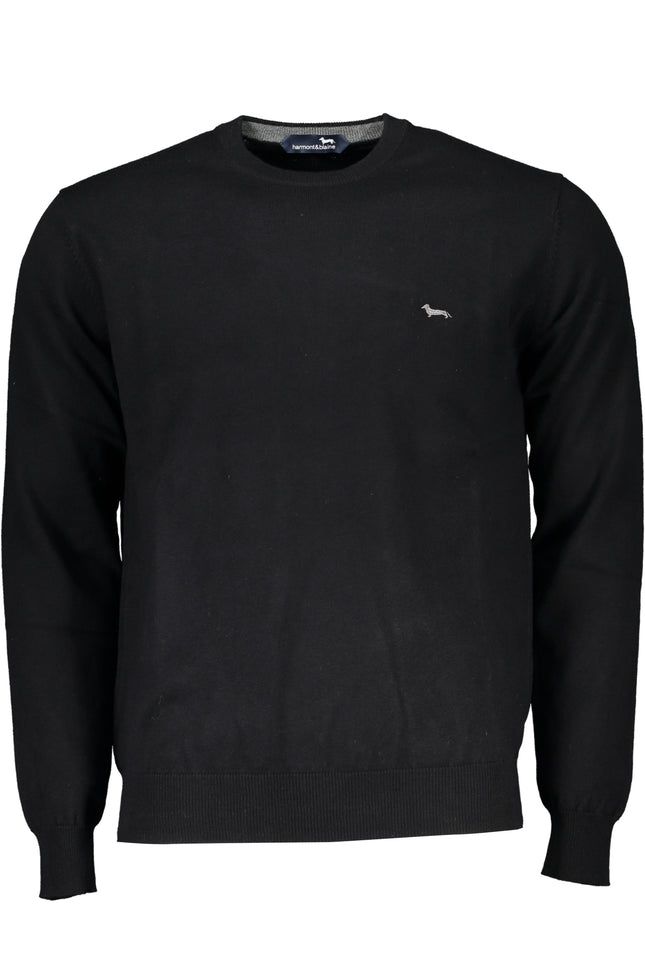 Harmont & Blaine Men'S Black Sweater-Clothing - Men-HARMONT &amp; BLAINE-Urbanheer