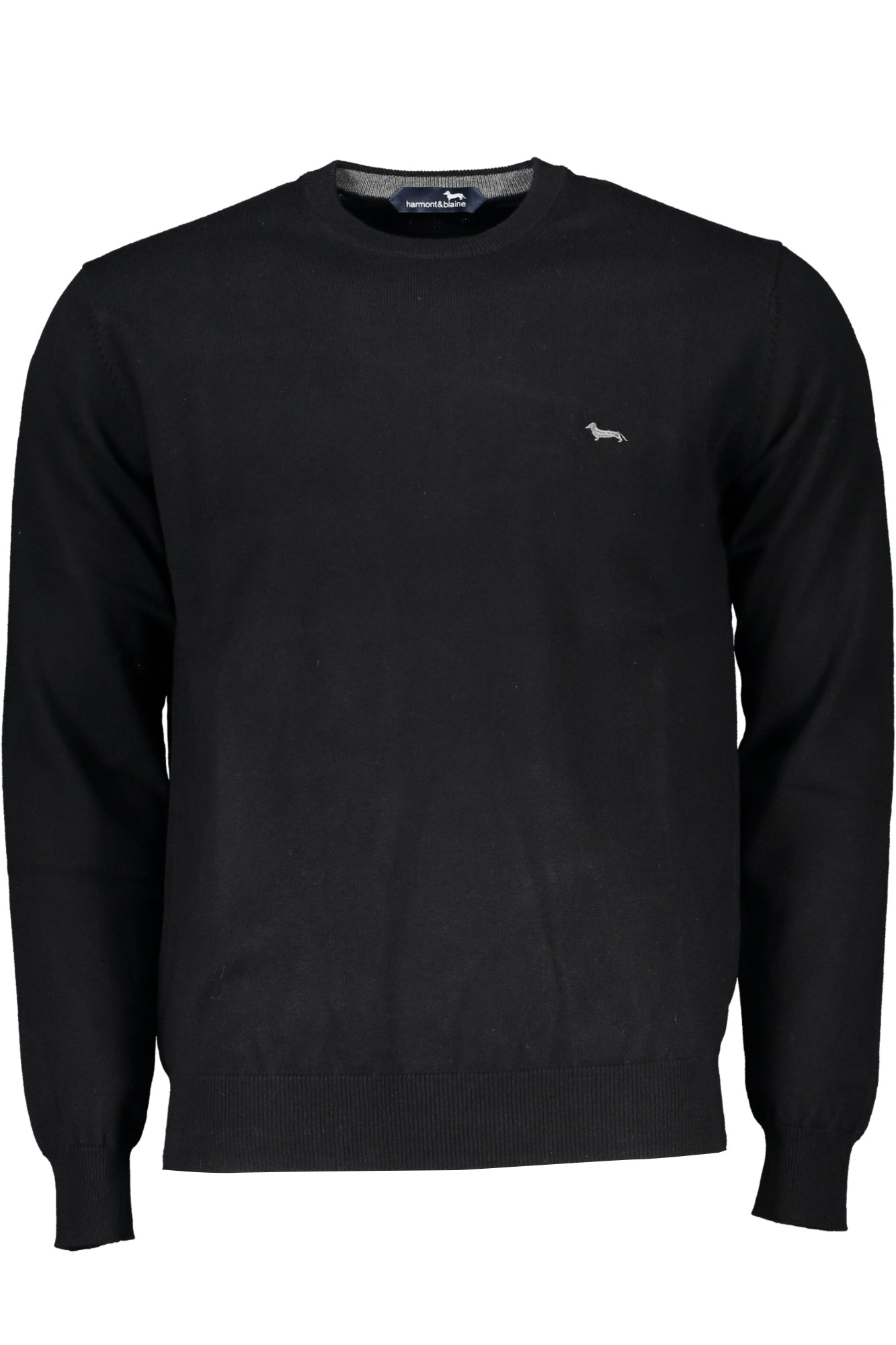 Harmont & Blaine Men'S Black Sweater-Clothing - Men-HARMONT &amp; BLAINE-BLACK-L-Urbanheer