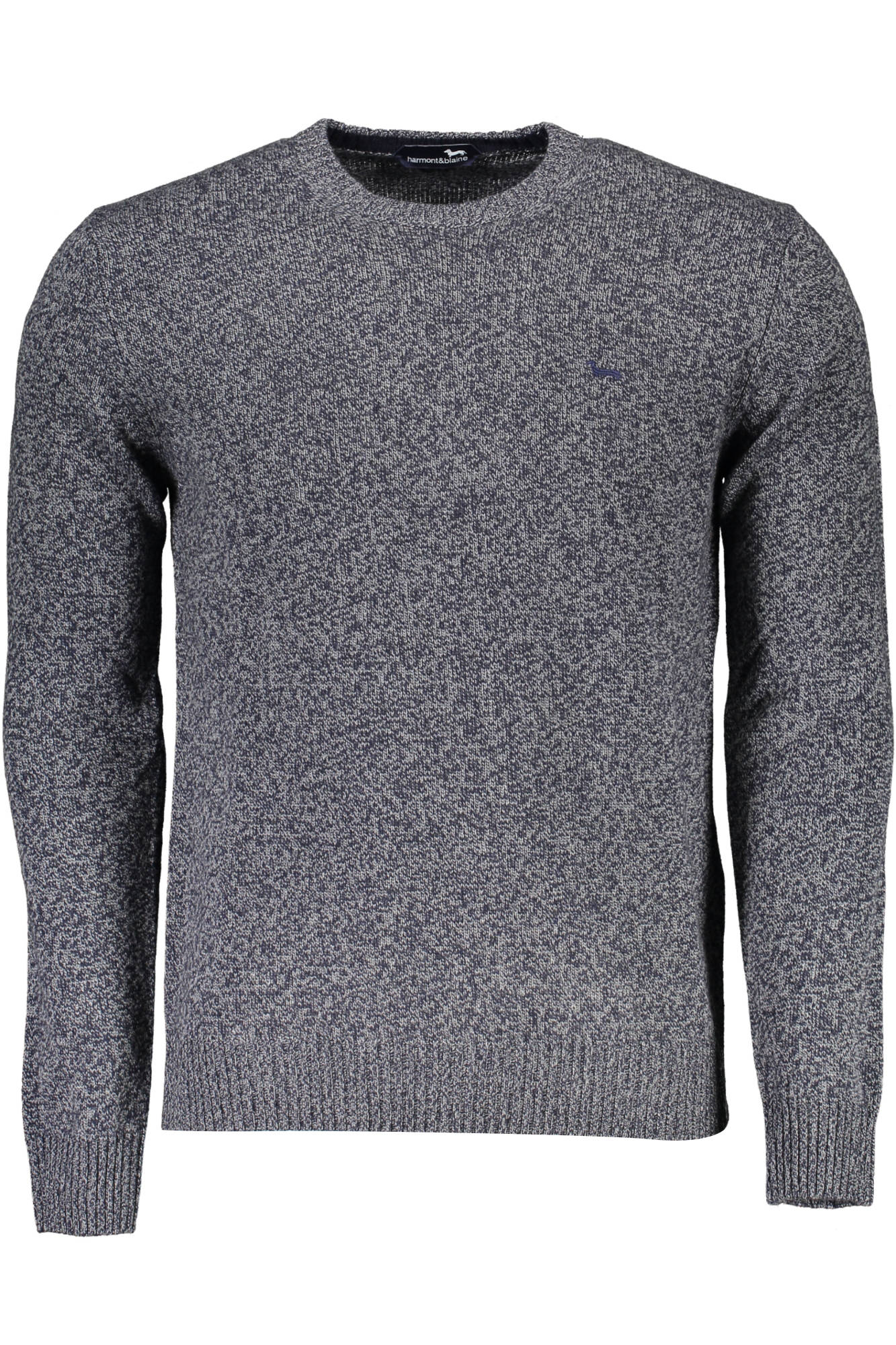 HARMONT & BLAINE MEN'S BLUE SWEATER-Clothing - Men-HARMONT &amp; BLAINE-BLUE-XL-Urbanheer