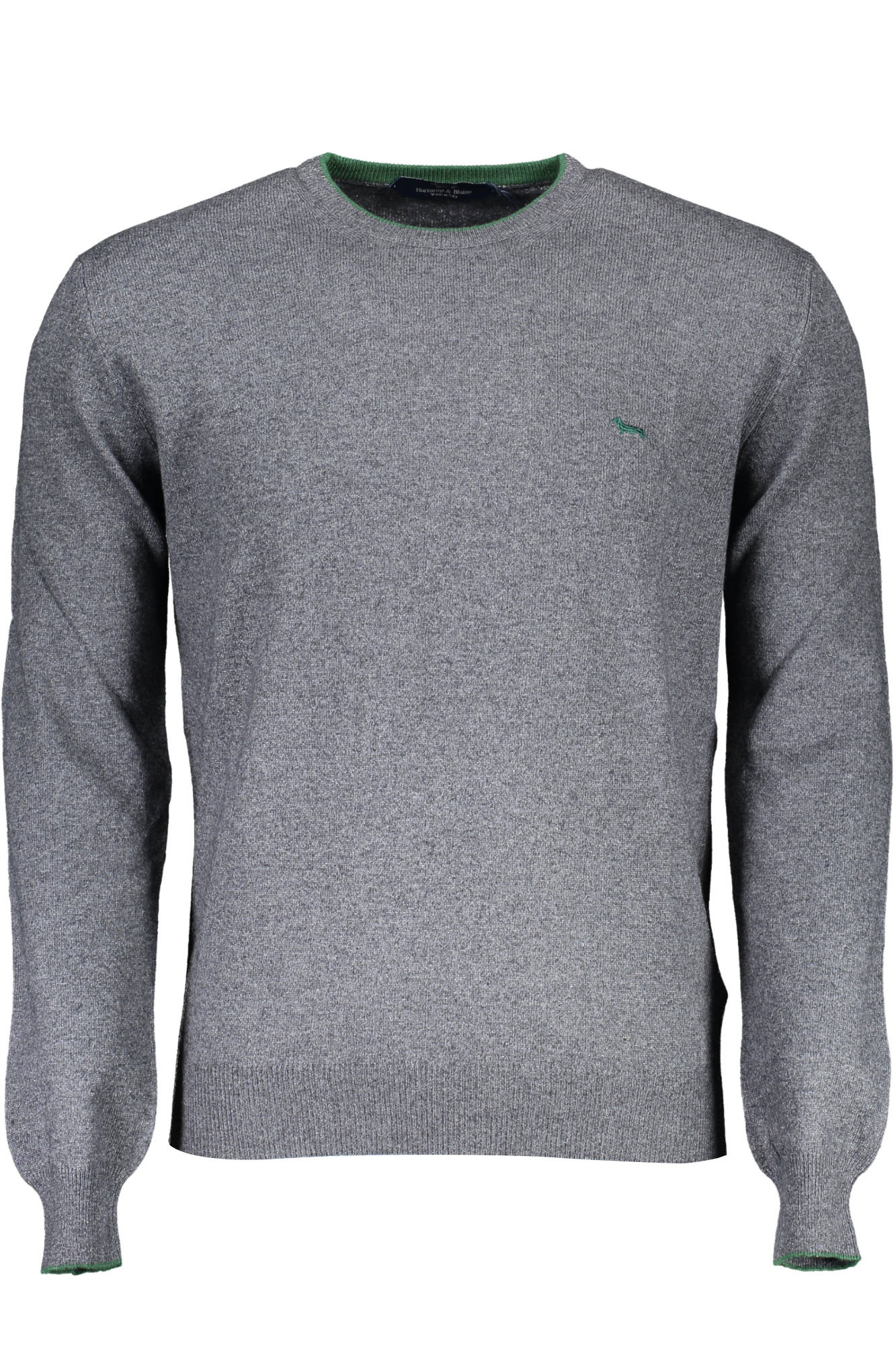 HARMONT & BLAINE MEN'S GRAY SWEATER-Clothing - Men-HARMONT &amp; BLAINE-GREY-L-Urbanheer