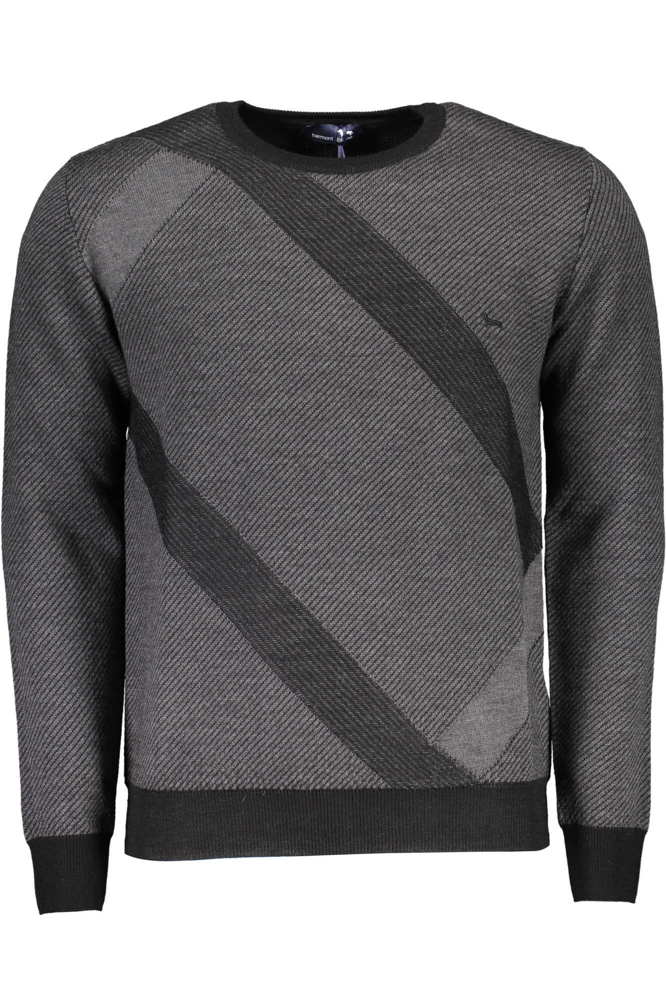HARMONT & BLAINE MEN'S GRAY SWEATER-Clothing - Men-HARMONT &amp; BLAINE-GREY-M-Urbanheer