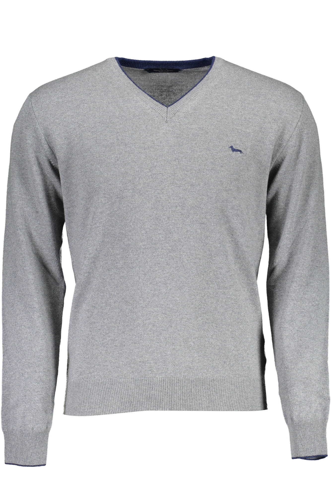 HARMONT & BLAINE MEN'S GRAY SWEATER-Clothing - Men-HARMONT &amp; BLAINE-GREY-L-Urbanheer