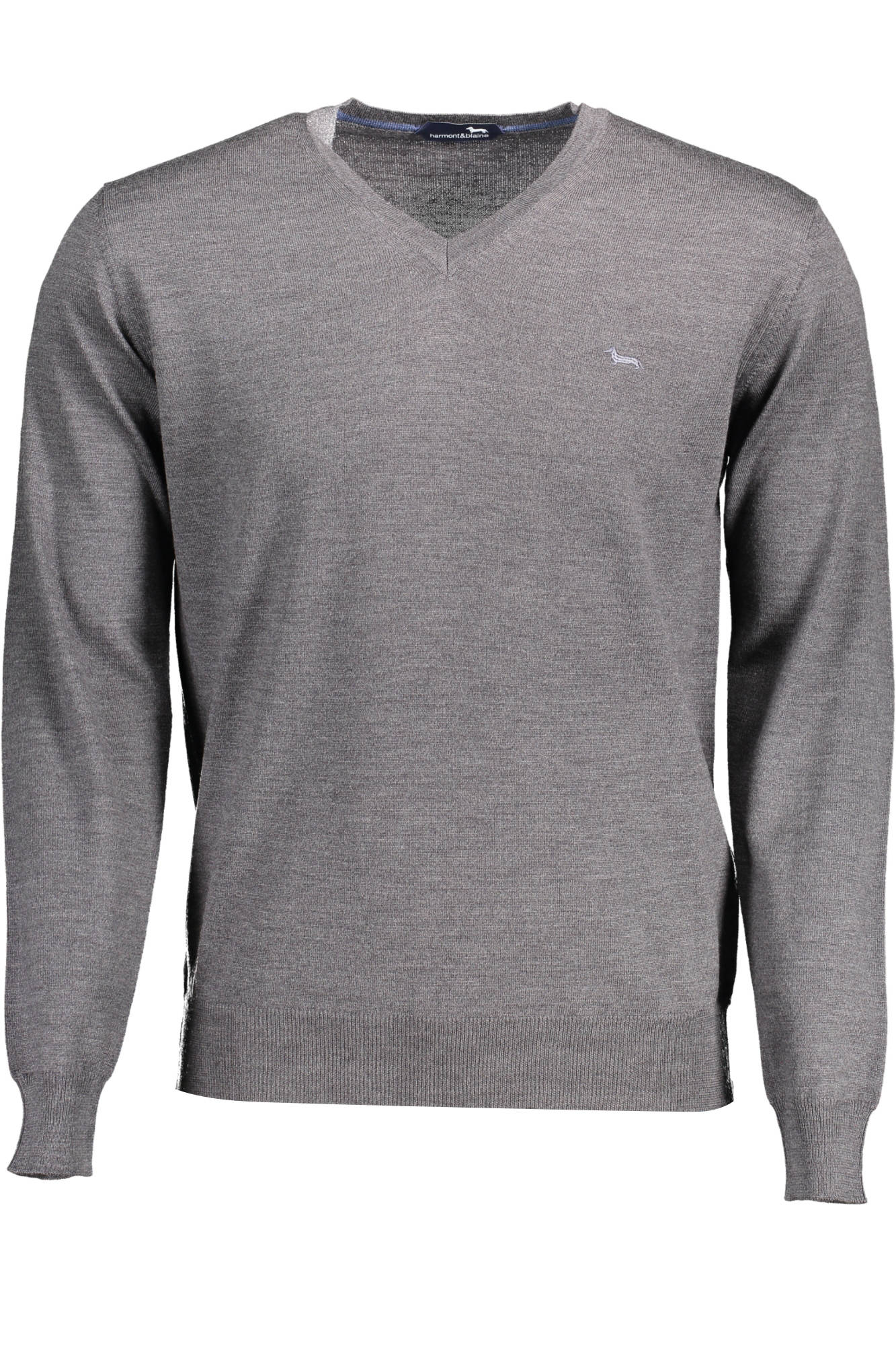 Harmont & Blaine Men'S Gray Sweater-Maglie-HARMONT &amp; BLAINE-GREY-S-Urbanheer