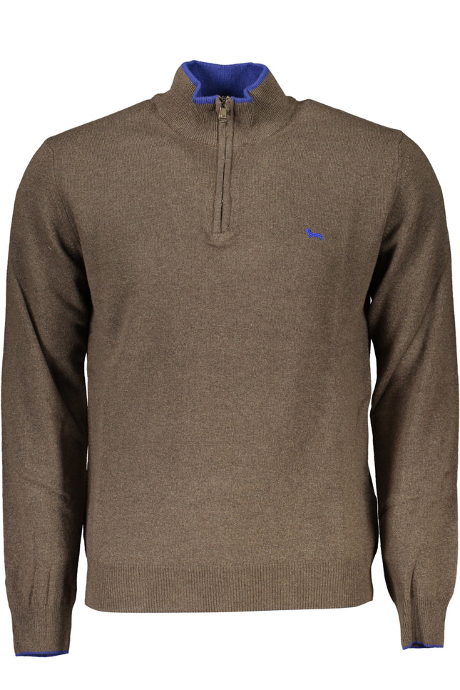 Harmont & Blaine Brown Men'S Sweater-Clothing - Men-HARMONT &amp; BLAINE-Urbanheer