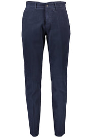 HARMONT & BLAINE MEN'S BLUE TROUSERS-HARMONT &amp; BLAINE-BLUE-48-Urbanheer