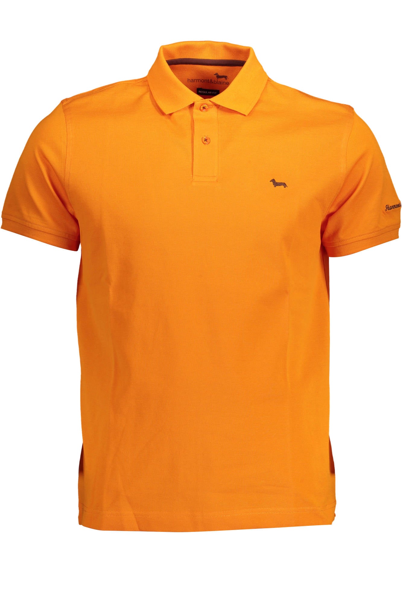 HARMONT & BLAINE MEN'S SHORT SLEEVE POLO ORANGE-Clothing - Men-HARMONT &amp; BLAINE-ORANGE-2XL-Urbanheer