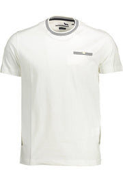 Harmont & Blaine Men'S Short Sleeve T-Shirt White-HARMONT &amp; BLAINE-WHITE-M-Urbanheer