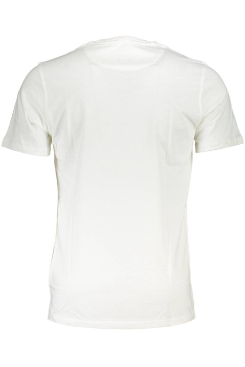 HARMONT & BLAINE WHITE MAN SHORT SLEEVE T-SHIRT-Clothing - Men-HARMONT &amp; BLAINE-WHITE-M-Urbanheer