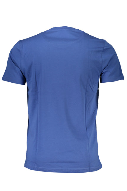 HARMONT & BLAINE MEN'S SHORT SLEEVE T-SHIRT BLUE-T-Shirt-HARMONT &amp; BLAINE-Urbanheer