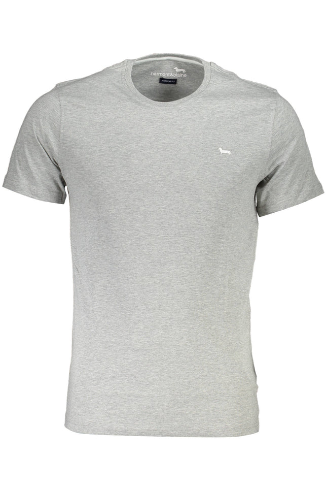 Harmont & Blaine T-Shirt Short Sleeve Man Gray-Clothing - Men-HARMONT &amp; BLAINE-Urbanheer