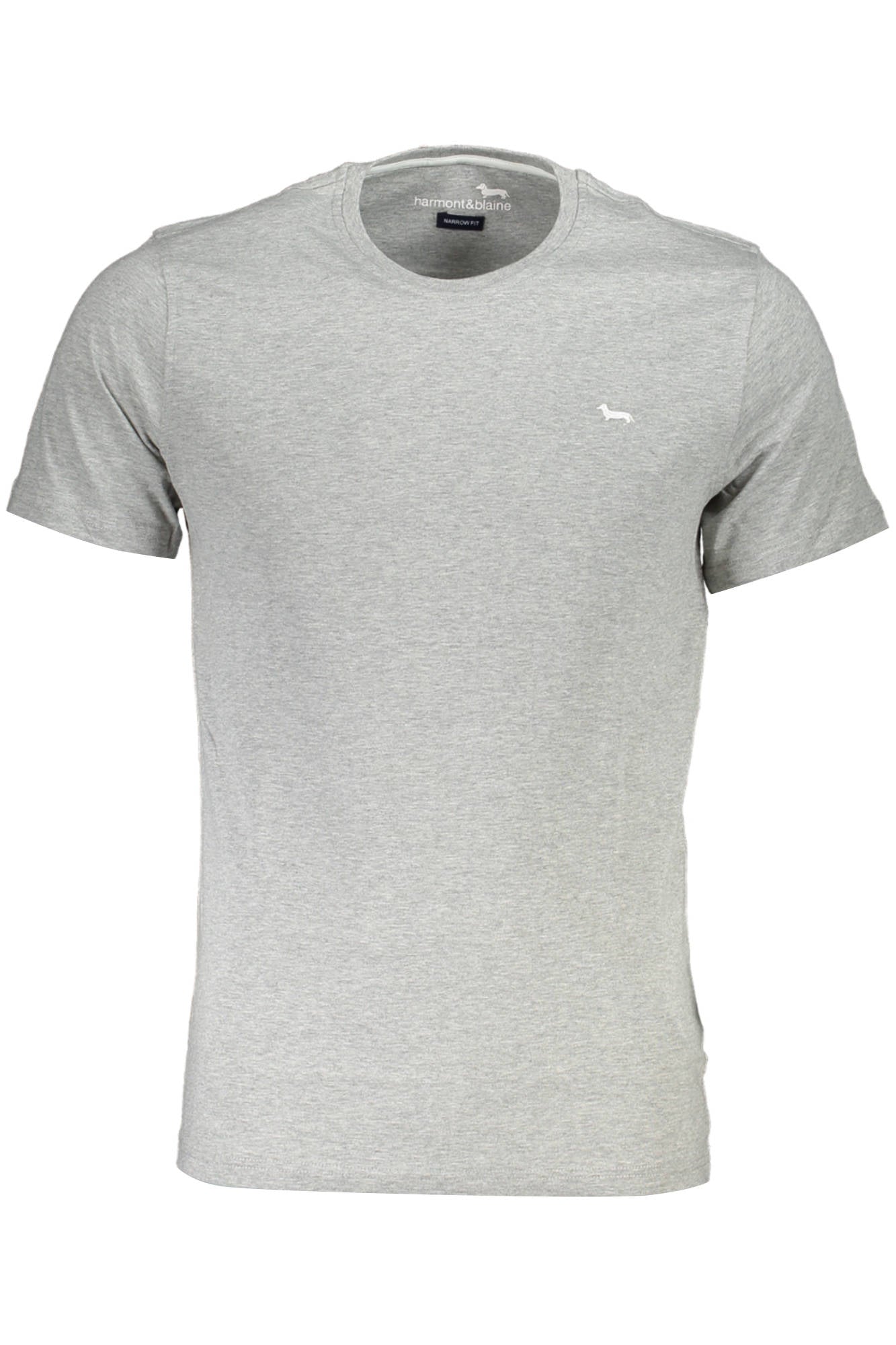 Harmont & Blaine T-Shirt Short Sleeve Man Gray-Clothing - Men-HARMONT &amp; BLAINE-GREY-S-Urbanheer