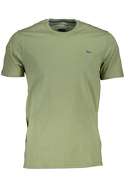 HARMONT & BLAINE MEN'S SHORT SLEEVE T-SHIRT GREEN-Clothing - Men-HARMONT &amp; BLAINE-GREEN-XL-Urbanheer