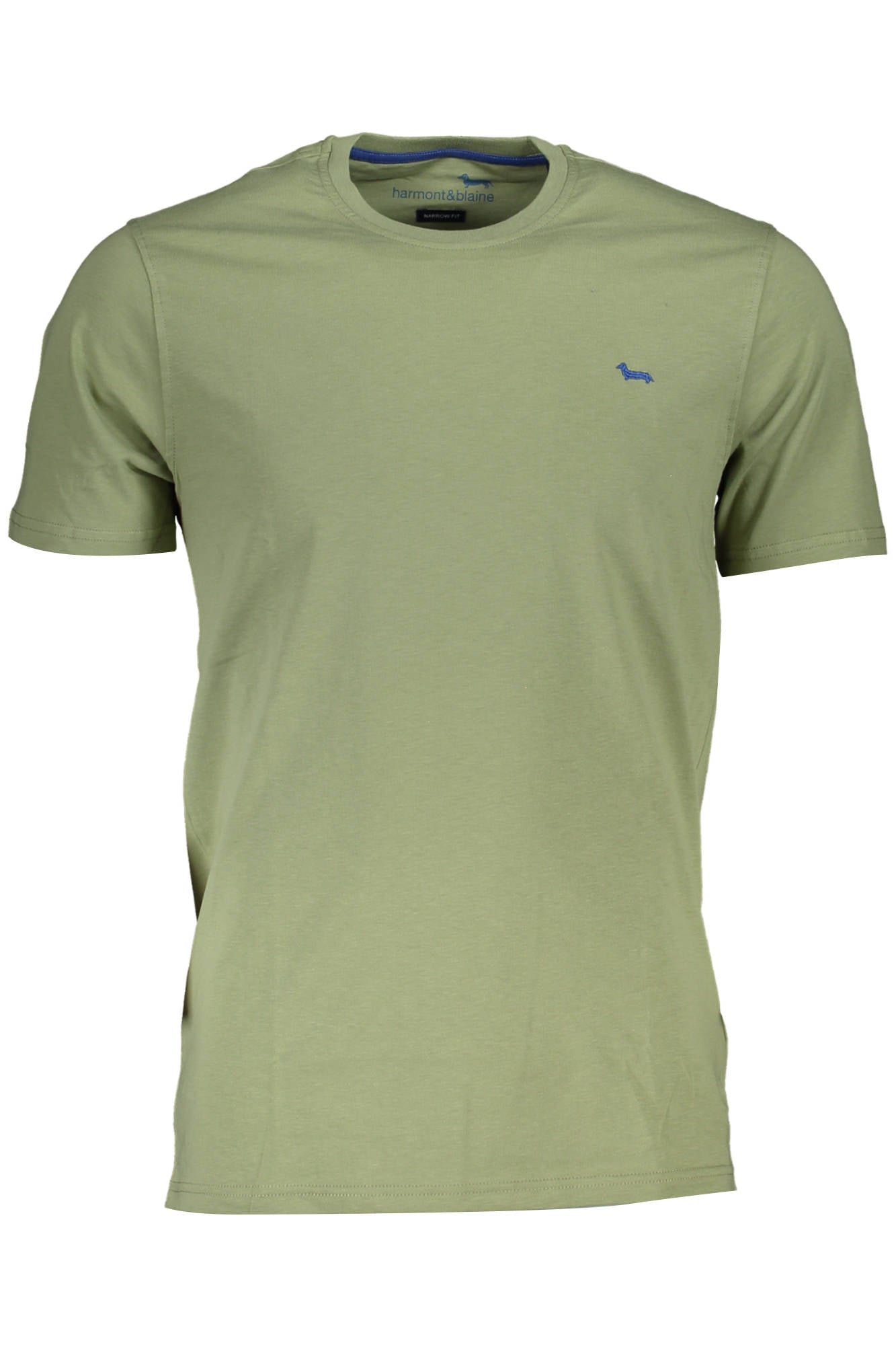 HARMONT & BLAINE MEN'S SHORT SLEEVE T-SHIRT GREEN-Clothing - Men-HARMONT &amp; BLAINE-GREEN-XL-Urbanheer