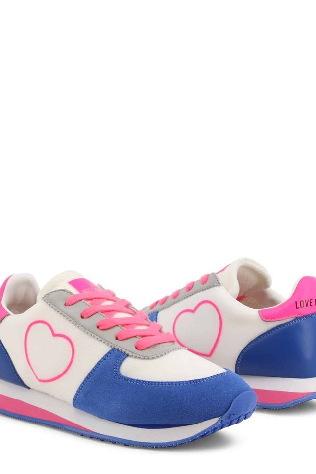 Blue Heart Sneakers-Love Moschino-Urbanheer