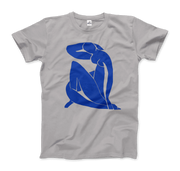 Henri Matisse Blue Nude 1952 Artwork T-Shirt-Art-O-Rama Shop-Men (Unisex)-White-S-Urbanheer
