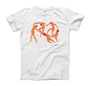Henri Matisse La Danse I (The Dance) 1909 Artwork T-Shirt-T-Shirt-Art-O-Rama Shop-Men (Unisex)-White-S-Urbanheer