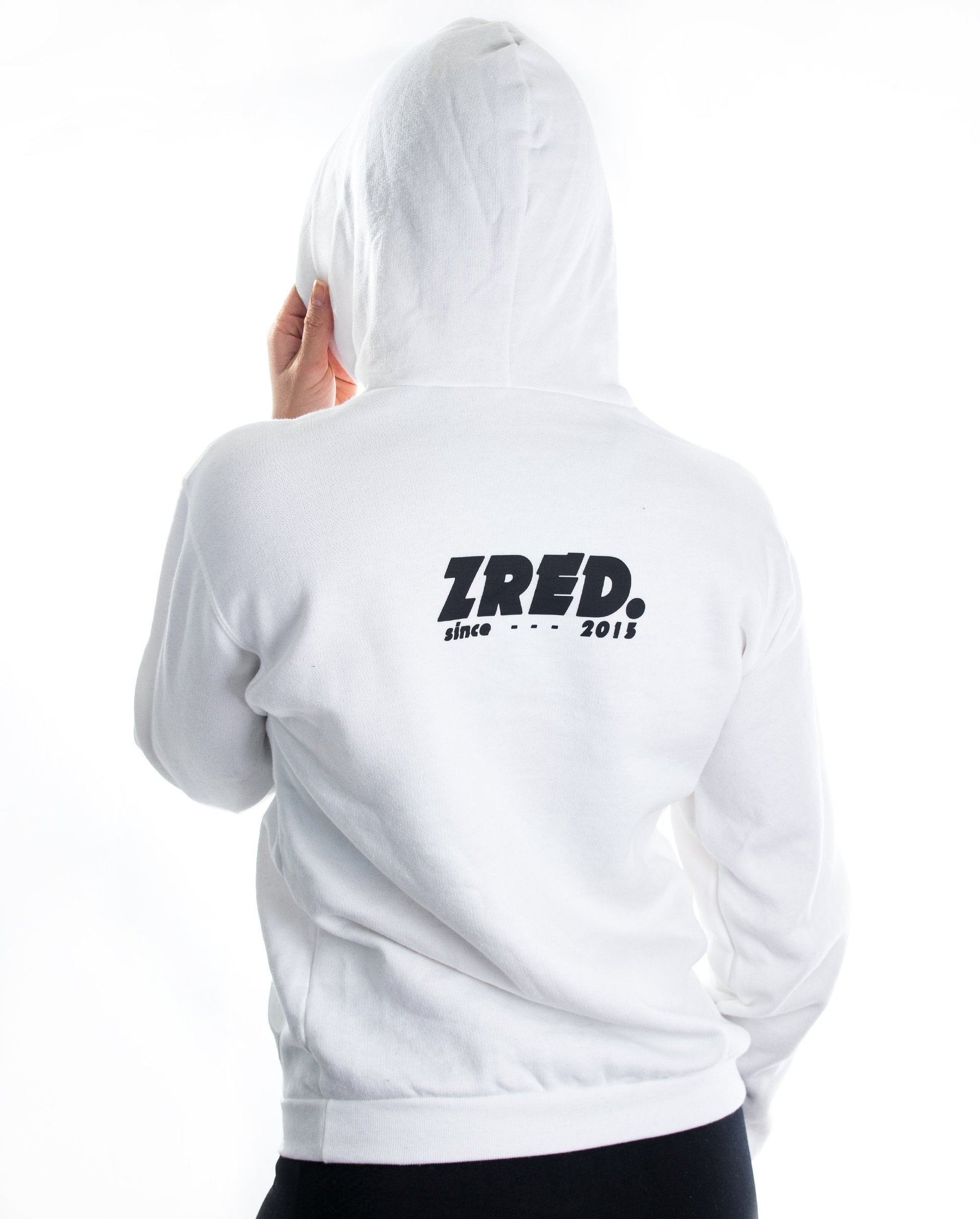 Back to classic autumn Hoodie - white/black - Damen-Pear Juniper-White-L-Urbanheer