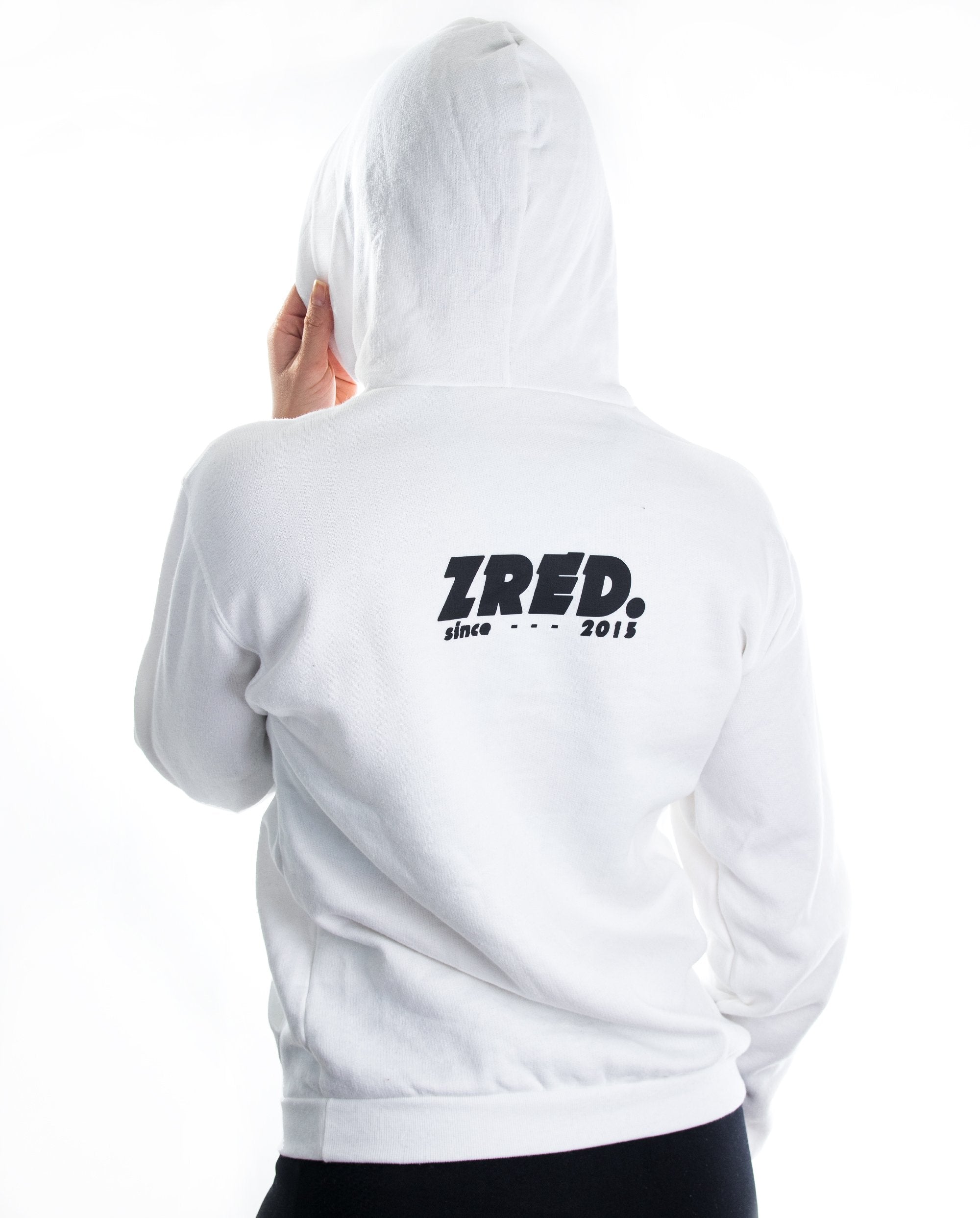 Back to classic autumn Hoodie - white/black - Damen-Pear Juniper-White-L-Urbanheer