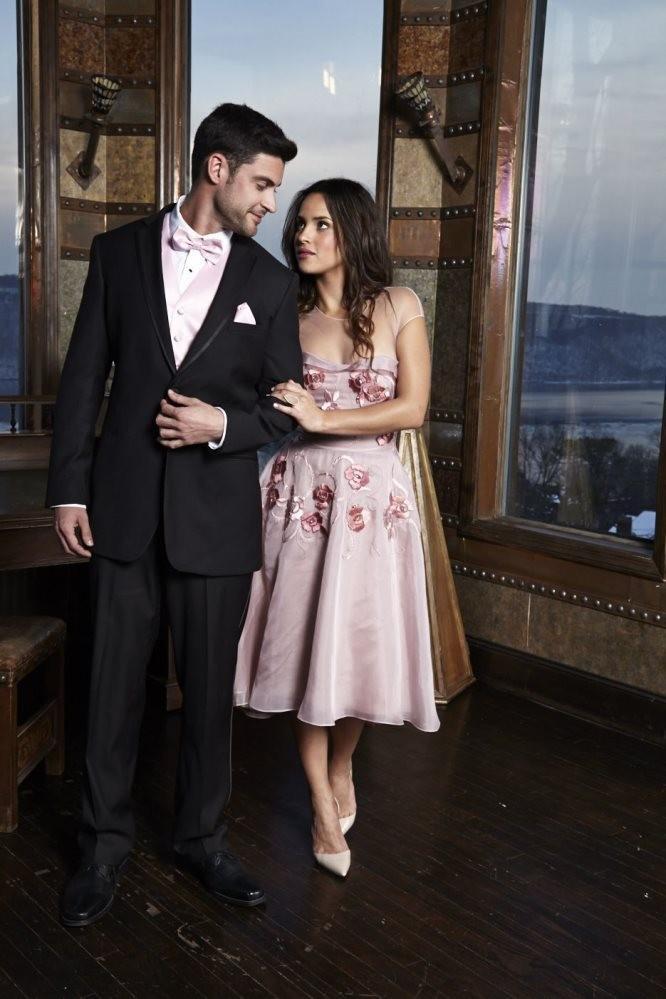 "Infinity" Black Tuxedo Jacket Notch (Separates)-Tuxedos-Tux-USA-Black-34S-Modern-Urbanheer