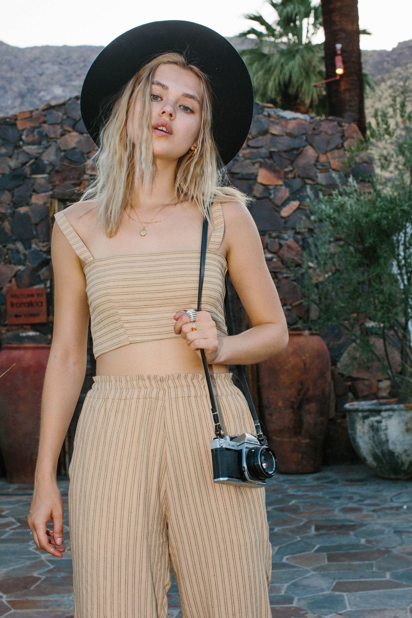 Isajah Top | Desert Stripe-MERRITT CHARLES-Extra Small-Desert Tan-Urbanheer