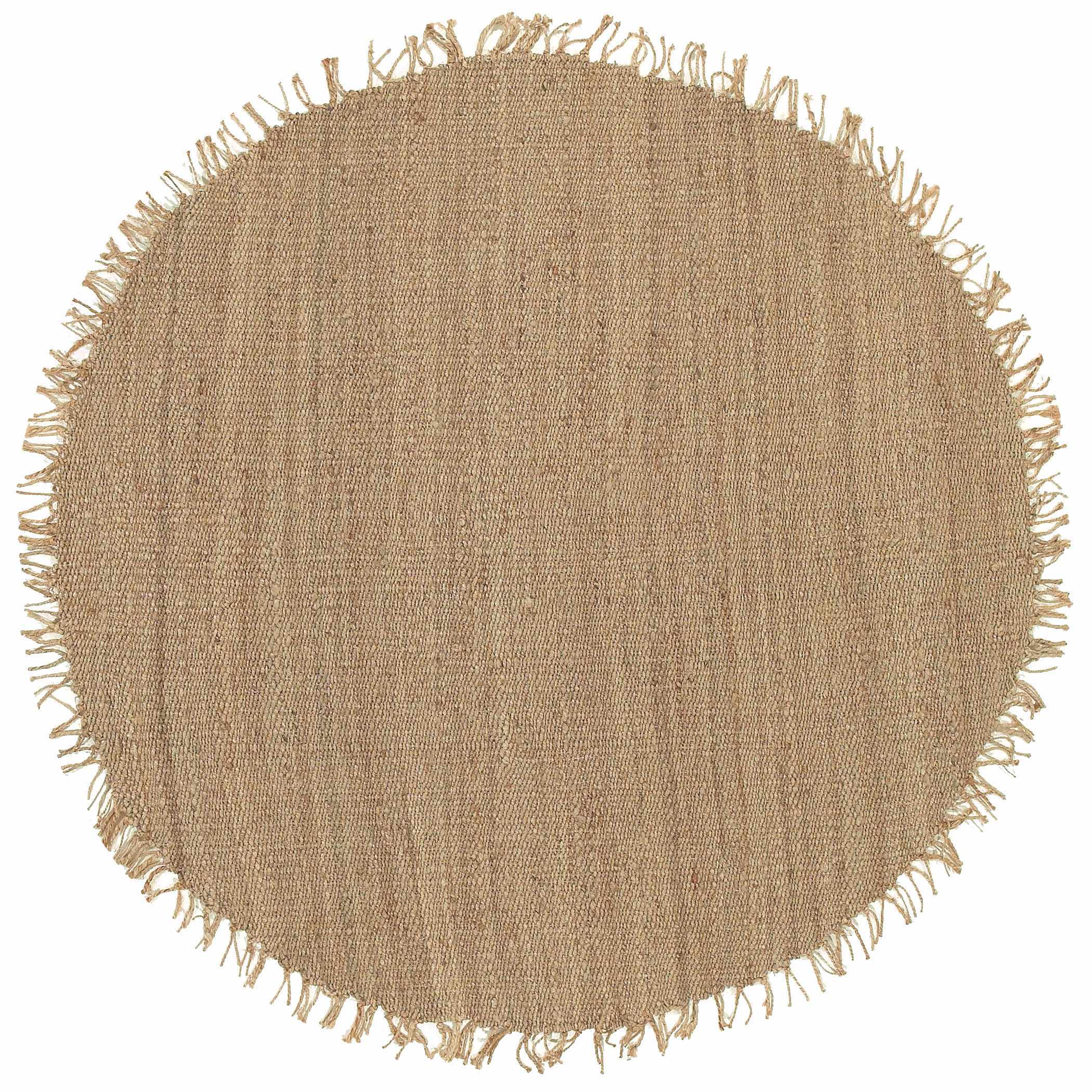 Oaks Jute Rug-Rugs-Hauteloom-2'3" x 4' Rectangle-Urbanheer