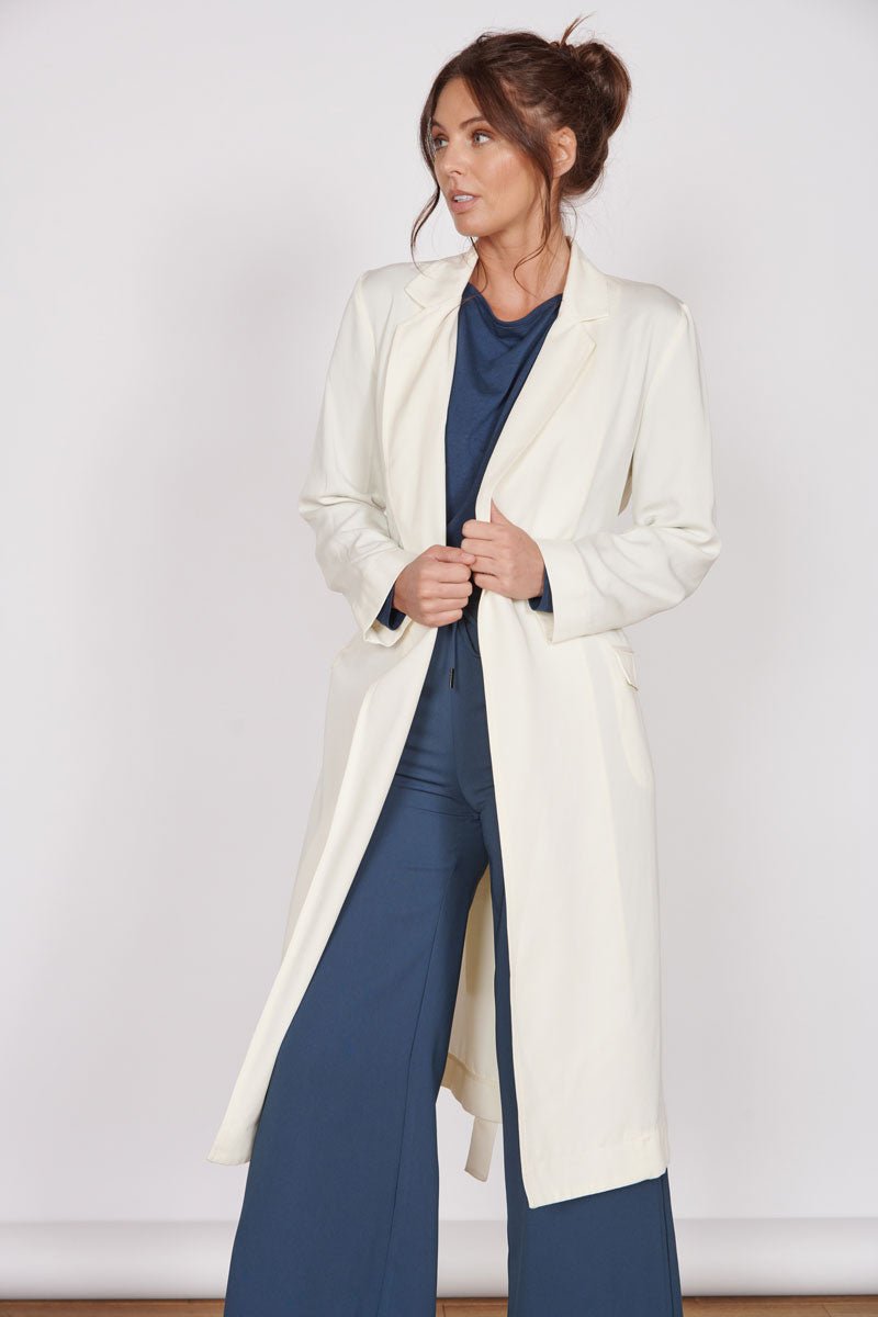 Dali Cream Longline Lightweight Coat-Jeetly.com-8-Urbanheer