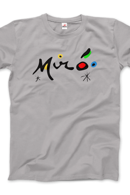 Joan Miro Colorful Signature Artwork T-Shirt