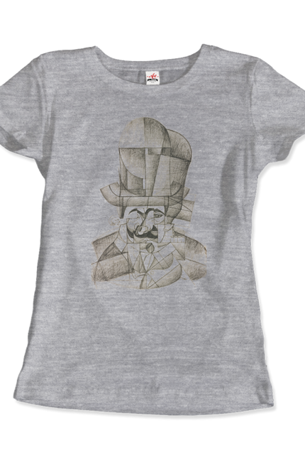 Juan Gris Man With Opera Hat 1912 Artwork T-Shirt