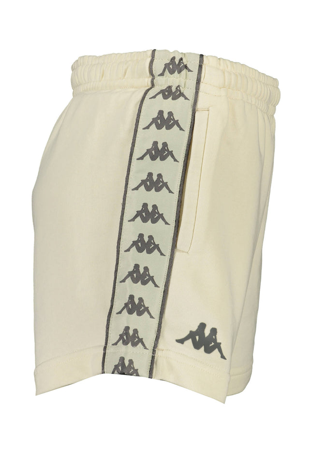 Kappa White Woman Short Trousers-Clothing - Women-KAPPA-Urbanheer