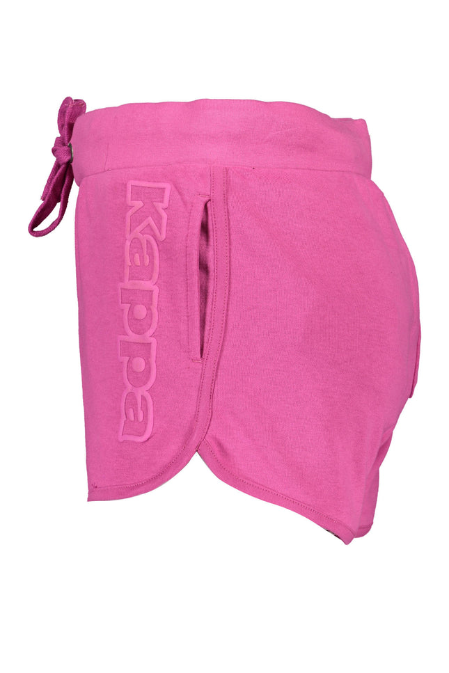 Kappa Pink Woman Short Trousers-KAPPA-Urbanheer