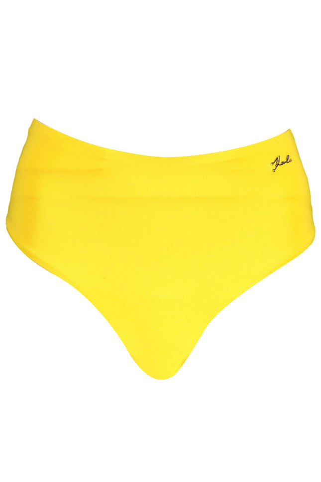 Karl Lagerfeld Beachwear Women'S Bottom Swimsuit Yellow-KARL LAGERFELD BEACHWEAR-Urbanheer